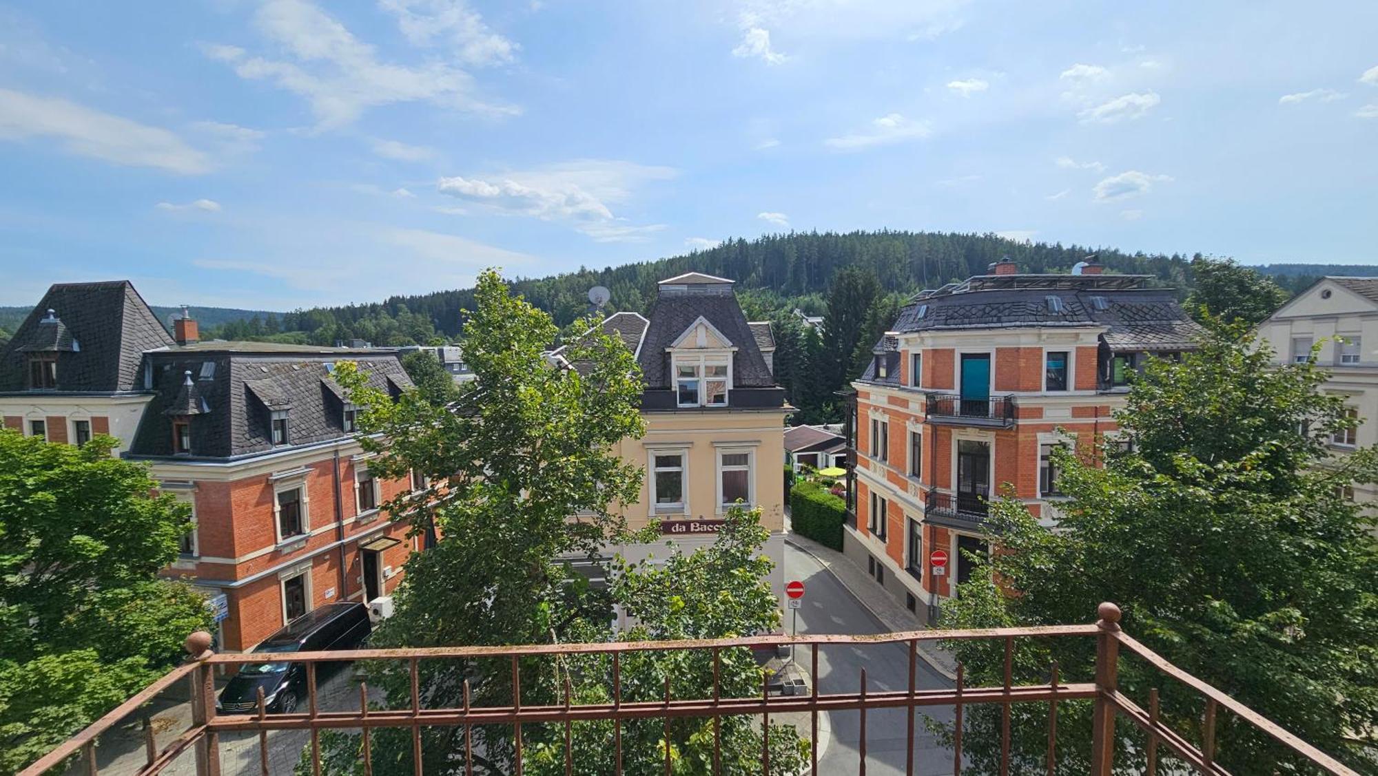 Frühstückspension Weisse Rose Bad Elster Exterior foto