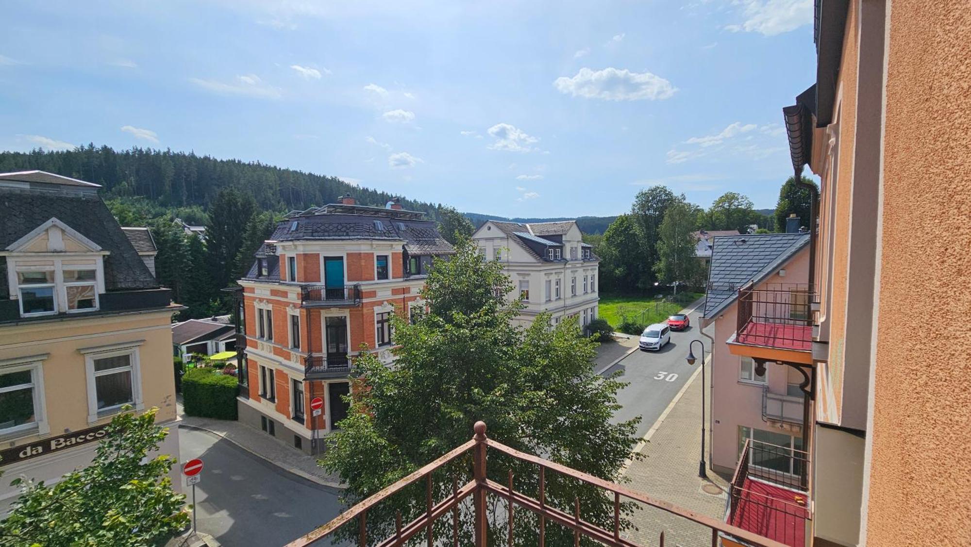 Frühstückspension Weisse Rose Bad Elster Exterior foto